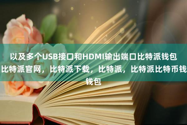 以及多个USB接口和HDMI输出端口比特派钱包，比特派官网，比特派下载，比特派，比特派比特币钱包