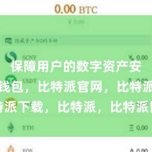 保障用户的数字资产安全比特派钱包，比特派官网，比特派下载，比特派，比特派比特币钱包