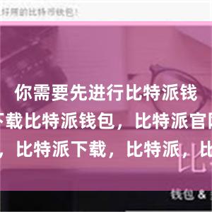 你需要先进行比特派钱包app下载比特派钱包，比特派官网，比特派下载，比特派，比特派比特币钱包